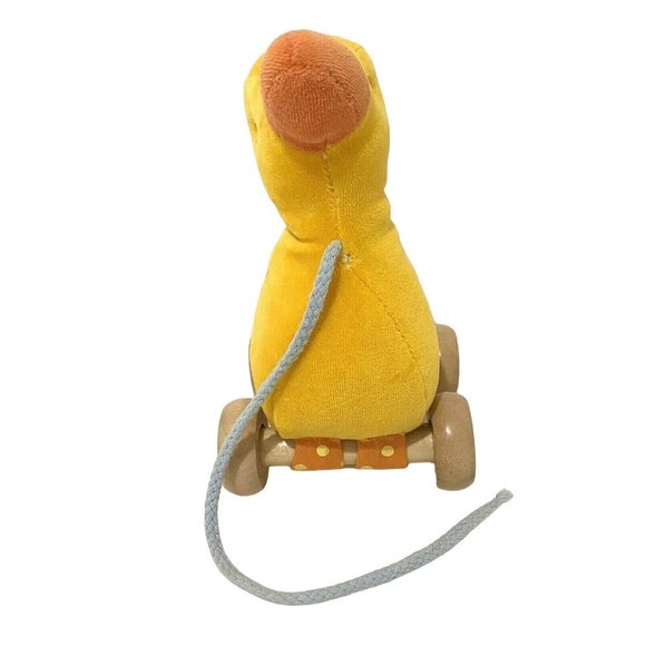 Rich Frog Plush Duck Pull Toy - Picture 4 of 6